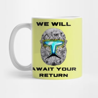 Gregor We Will Await Your Return Mug